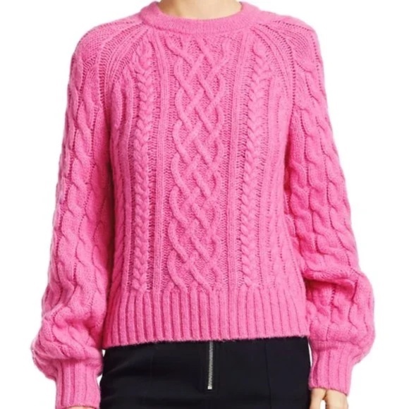 A.L.C. Mic sweater size M bubblegum pink - Picture 1 of 7